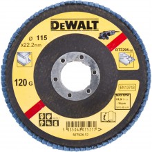 DeWALT DT3293 Fächerschleifscheibe für Metall 115 mm, flach, 60G
