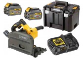 DeWALT DCS520T2-QW Akku Tauchkreissäge XR FlexVolt (165mm/54V/2x2,0Ah) Tstak
