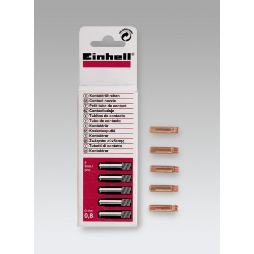 Einhell Kontaktröhrchen 0,8 mm 5 Stück für Schweißgerät 1576210