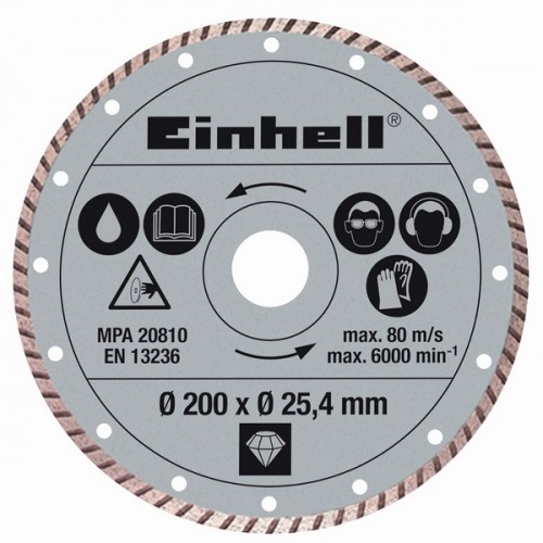 EINHELL Diamant Trennscheibe O 200 mm 4301175