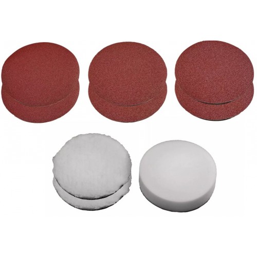 Einhell 10-tlg. Polier-/ Schleif-Set, 150 mm 2093246