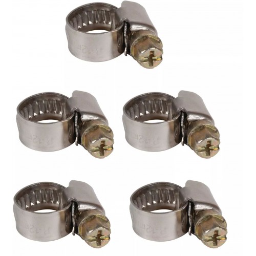 Einhell Schlauchschelle 8–12 mm, 5 Stk. für Kompressoren 4139670