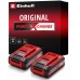 Einhell PXC Akku 2x (18V/4,0Ah) Twinpack 4511629