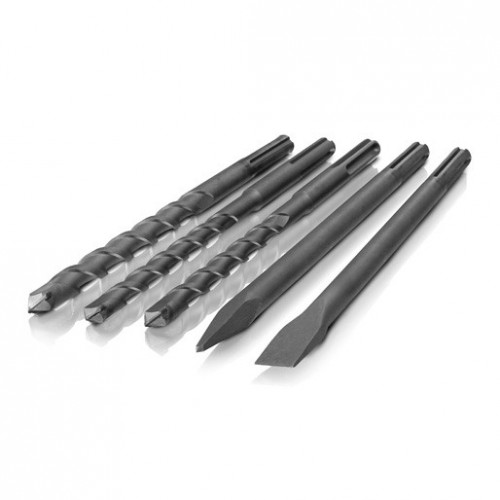 ERBA Bohrer und Meisselset SDS-max 5tgl. 33227 ERBA Bohrer und Meisselset SDS-max 5tgl. 33227