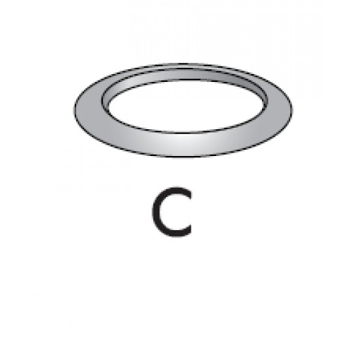 Scheibe, geteilt DN 80 rostfrei EROS80 Scheibe, geteilt DN 80 rostfrei EROS80