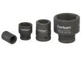 FORTUM Schlagschrauber-Stecknuss, 3/4", 70 mm, Länge 90 mm, CrMoV, 4703070