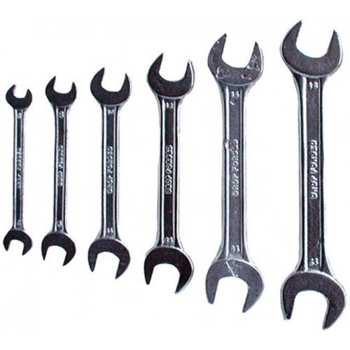 EXTOL CRAFT Schlüssel flach, Set 6 Stck, 6-17mm 6106B EXTOL CRAFT Schlüssel flach, Set 6 Stck, 6-17mm 6106B
