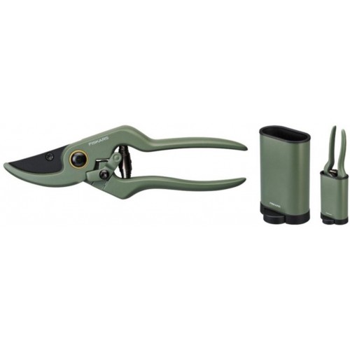 Fiskars Plant Care Gartenschere mit Hülle, 20 cm 1075314