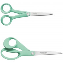 Fiskars Inspiration Mint Scheren-Set (17 cm & 21 cm) 1084006