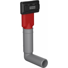 Franke Colorline verdeckter Überlauf -matt schwarz, eckig 112.0734.738