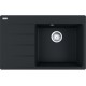 Franke Centro CNG 611-78 A, 780x500 mm, Küchenspüle, Fragranit, Black matt 114.0627.620