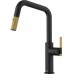 Franke FG 4760.504 MARIS STRIPES Küchenarmatur, matt schwarz/gold 115.0747.676