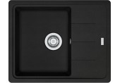 Franke Basis BFG 611-62, 620x500 mm, Küchenspüle, Fragranit+ Black matt 114.0657.810