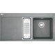 Franke Mythos MTG 651-100 Fragranit DuraKleenPlus Steingrau, Becken rechts 114.0017.837