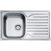 Franke Stainless Steel Kitchen Sink with Single Bowl – Grey, 101.0251.297
