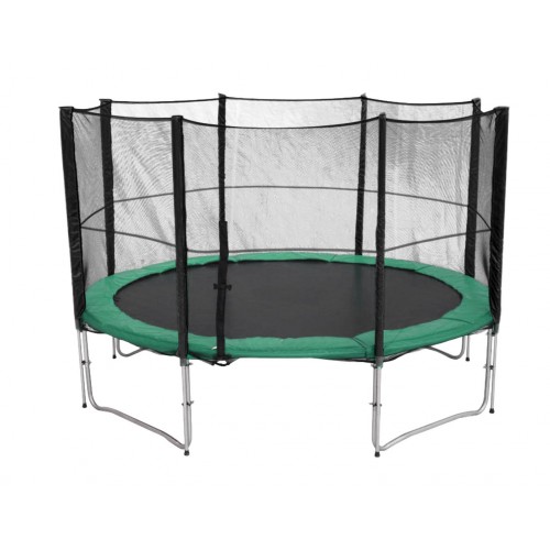 G21 Gartentrampolin mit Sicherheitsnetz 305 cm grün 69042622