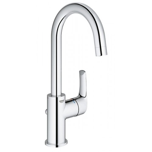 GROHE Eurosmart L Einhand-Waschtischbatterie, mit Ablaufgarnitur, chrom, 23537002