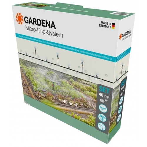 Gardena Micro-Drip-System Startset für Beete/Randbereiche 40 m2 13450-20 Gardena Micro-Drip-System Startset für Beete/Randbereiche 40 m2 13450-20