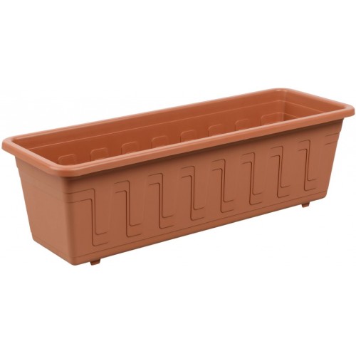 PLASTKON Blumenkasten Garden 50 cm terrakotta