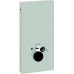 Geberit Monolith Sanitärmodul für Wand-WC, 101 cm, Glas mint / Aluminium 131.022.SL.5