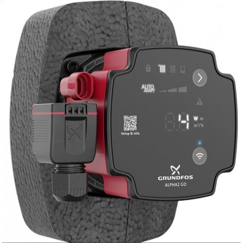 Grundfos ALPHA2 GO 25-60 130 220-240V 9H AF0 Umwälzpumpe 93074242 Grundfos ALPHA2 GO 25-60 130 220-240V 9H AF0 Umwälzpumpe 93074242