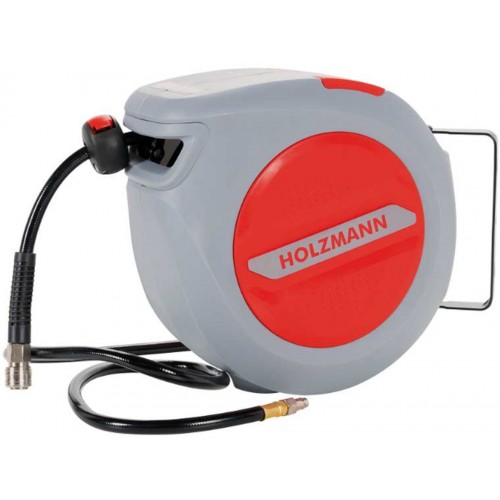 HOLZMANN Druckluft-Schlauchtrommel mit Selbstaufroller, 15 m, LSR15AIR HOLZMANN Druckluft-Schlauchtrommel mit Selbstaufroller, 15 m, LSR15AIR