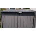 Ausverkauf KETER ELITE STORE Aufbewahrungsbox,141x82x123,5,grau/schwarz 17206448 BENUTZT