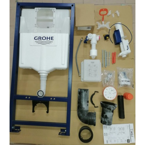 GROHE Rapid SL 3 in 1-Set Wand-WC-Element , Spülkasten GD 2" 38772001