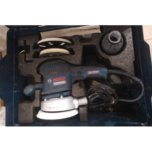 BAZAR BOSCH GEX 125-150 AVE Professional L-Boxx, 060137B101 Nach Serviceeingriff, Einmal b