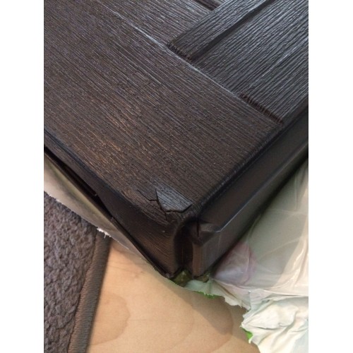 B-WARE KETER COMFY STORAGE Gartenbox, 207 l, braun 17202436 beschädigt