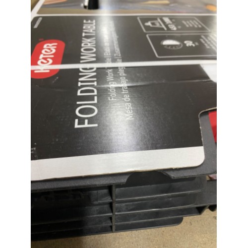 KETER Klappbare Werkbank 85x55x75,5cm schwarz 17182239