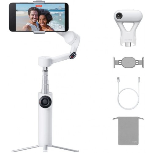 Insta360 Flow 2 AI Tracker Bundle (weiß) INST910 Insta360 Flow 2 AI Tracker Bundle (weiß) INST910