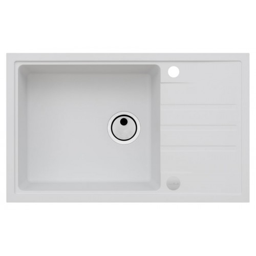 ALVEUS INTERMEZZO 130 Granitspüle, 780 x 480 mm, weiß ALVEUS INTERMEZZO 130 Granitspüle, 780 x 480 mm, weiß