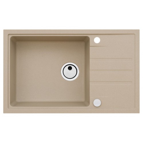 ALVEUS INTERMEZZO 130 Granitspüle, 780 x 480 mm, beige