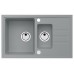 ALVEUS INTERMEZZO 70 Granitspüle, 780 x 480 mm, Beton