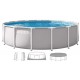 INTEX PRISM FRAME Rundpool 427 × 107 cm mit Kartuschenfilteranlage 220–240V 26720ND