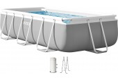 INTEX PRISM FRAME Rechteckpool 300 × 175 × 80 cm mit Filteranlage 220–240V 26784NP