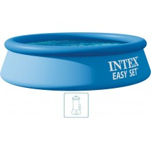 INTEX Easy Set Pool Schwimmbecken 244 x 61 cm filterpumpe 28108GN