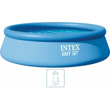 INTEX Easy Set Pool Schwimmbecken 396 x 84 cm filterpumpe 28142NP