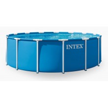 INTEX Metal Frame Set Schwimmbecken 457 x 122 cm filterpumpe 28242NP