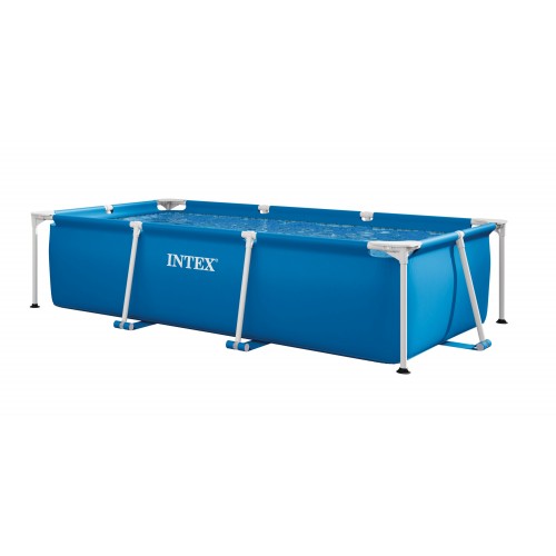 INTEX SMALL RECTANGULAR FRAME POOLS Schwimmbad 260 x 160 x 65 cm 28271NP INTEX SMALL RECTANGULAR FRAME POOLS Schwimmbad 260 x 160 x 65 cm 28271NP