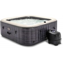 INTEX PureSpa Greystone Bubble Deluxe Whirlpool für 6 Personen S2 28452NP