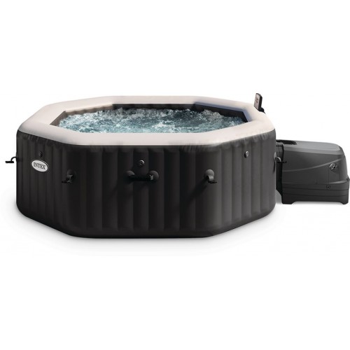 INTEX PureSpa Jet & Bubble Deluxe Octagon Whirlpool für 4 Personen S1 28458