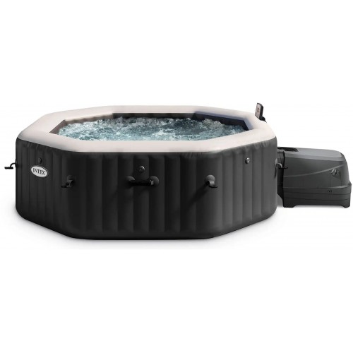 INTEX PureSpa Jet & Bubble Deluxe Octagon Whirlpool für 4 Personen S1 28462