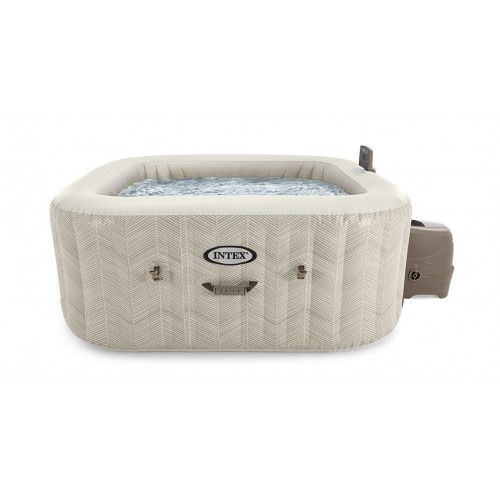 INTEX PureSpa Chevron Bubble Deluxe Whirlpool für 6 Personen S2 28472NP