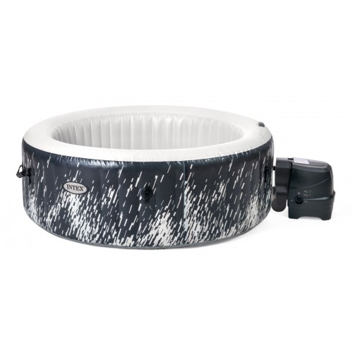 INTEX PureSpa Glow Deluxe Bubble Whirlpool für 4 Personen S2 28494NP INTEX PureSpa Glow Deluxe Bubble Whirlpool für 4 Personen S2 28494NP