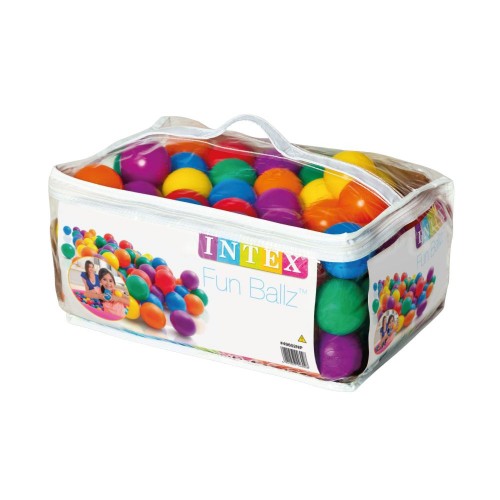 INTEX Fun Ballz Spielbälle 6,5 cm 100 St 49602 INTEX Fun Ballz Spielbälle 6,5 cm 100 St 49602