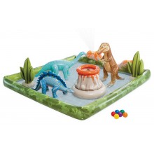 INTEX Playcenter Jurassic Adventure Planschbecken Kinderpool Dino 56132NP