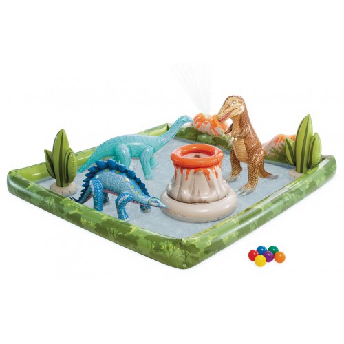 INTEX Playcenter Jurassic Adventure Planschbecken Kinderpool Dino 56132NP INTEX Playcenter Jurassic Adventure Planschbecken Kinderpool Dino 56132NP