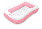 INTEX Planschbecken - Rectangular (rosa,166x100x25cm) Planschbecken Kinder 58423NP
